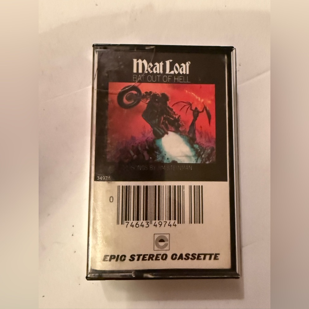 Meat Loaf Bat Out of Hell Cassette